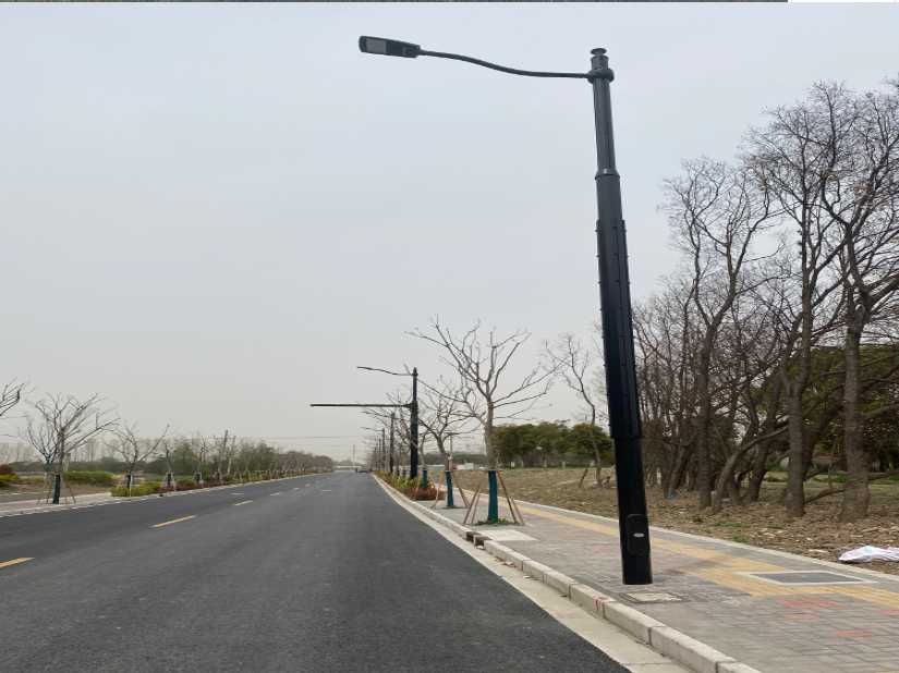 河口区上海综合杆 太阳能路灯工程